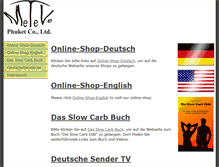 Tablet Screenshot of meteve-phuket.com